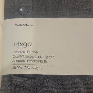 Crate & Barrel Umbrella Runner